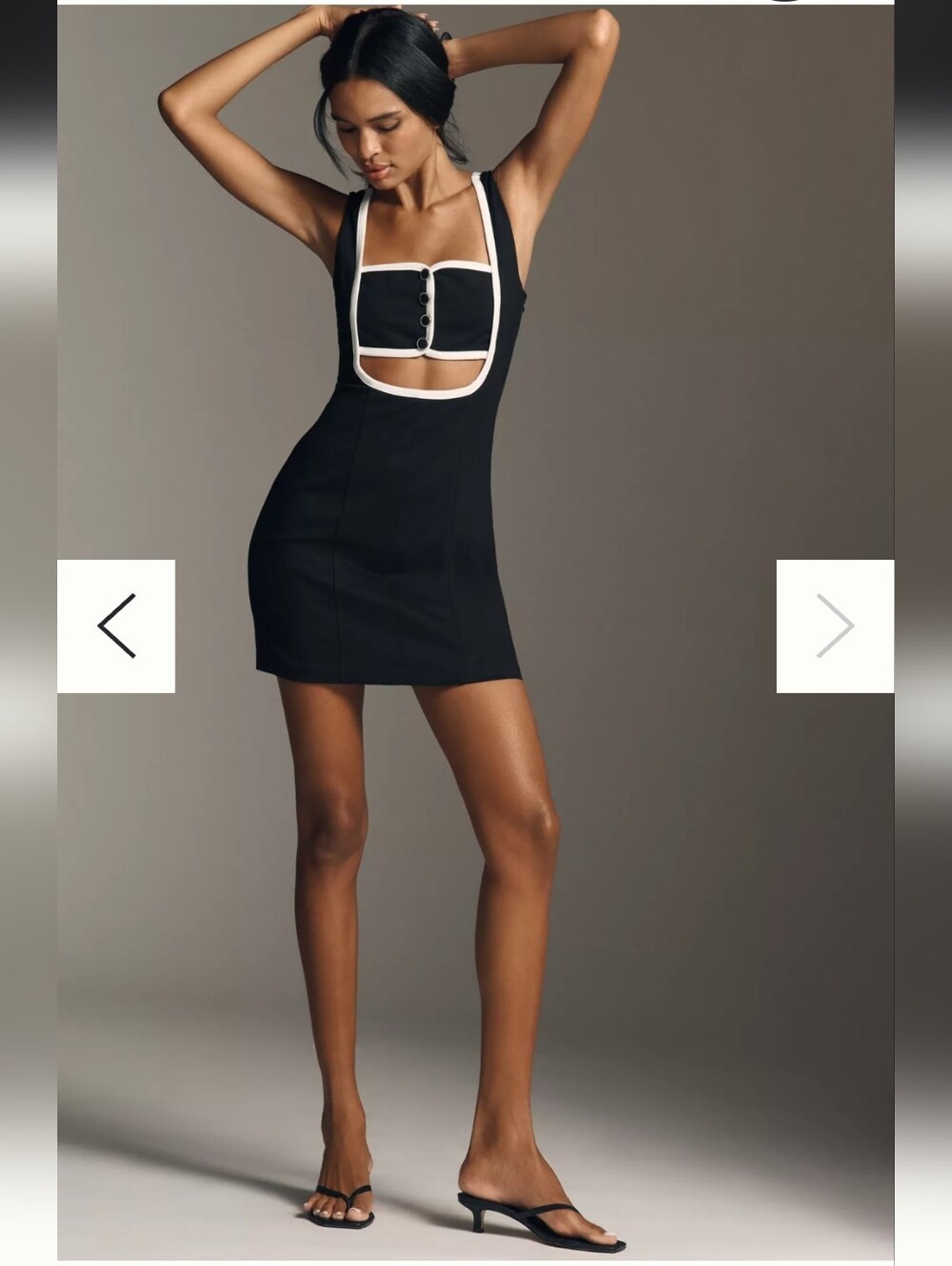 NWT Sunday in Brooklyn Layered Cutout Mini Dress - Picture 4 of 4